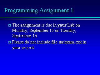 Programming Assignment 1